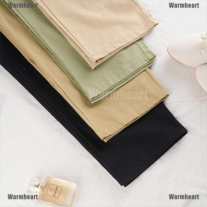 Warmheart Women Cotton Elastic Waist Loose Wide Leg Pants Long Trousers Palazo Linen | BigBuy360 - bigbuy360.vn