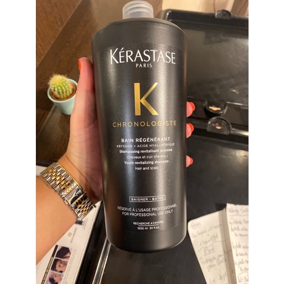 Dầu gội cao cấp giúp tóc óng bóng Kerastase Chronologiste shampoo 1000ml