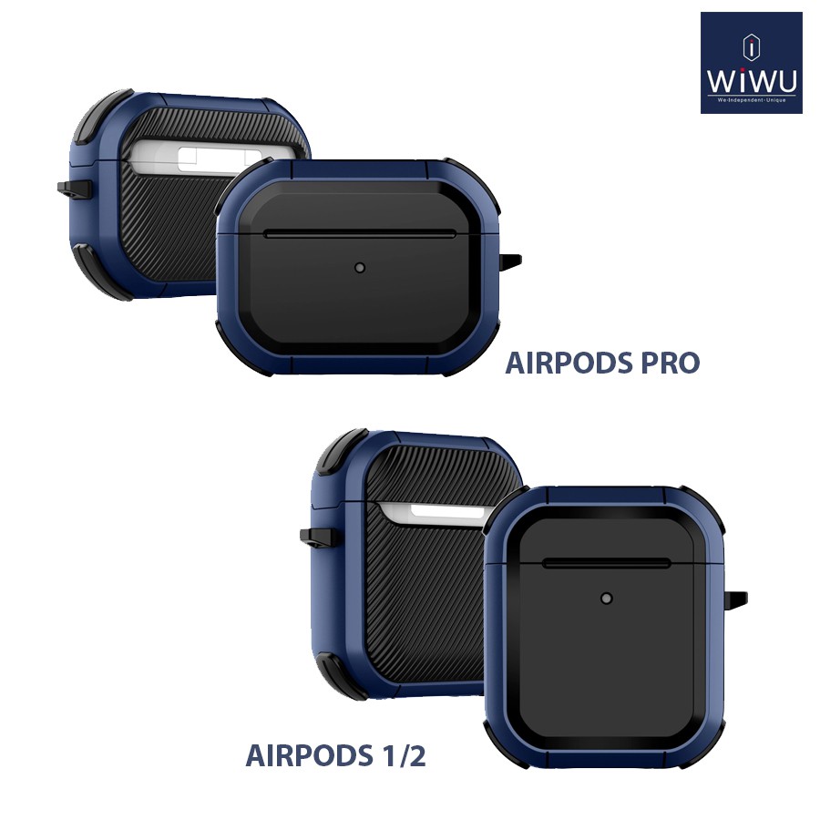 Ốp Airpods Pro, Airpods 1/2 Armor WiWu (A06)