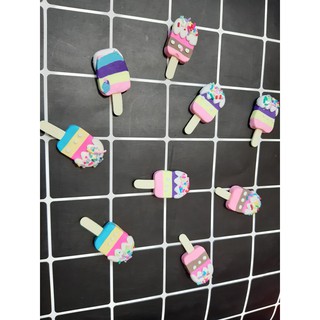 charm kẹo cute nguyên liệu decoden làm ốp điện thoại, charm trộn slime