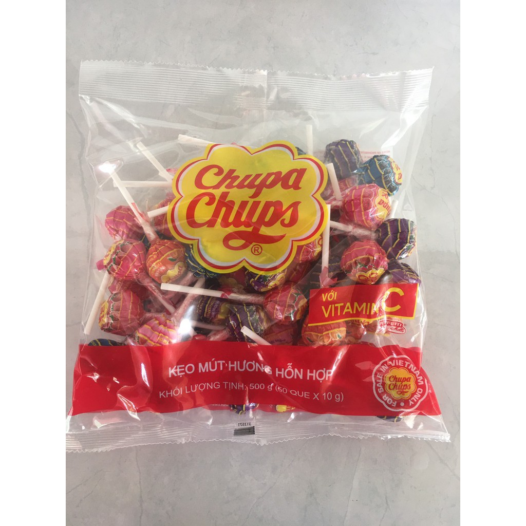 FREESHIP/Kẹo mút Chupachups 500g