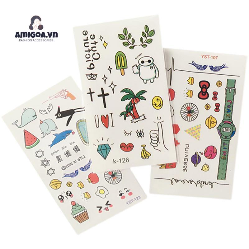 ✨✨Hình xăm mini cá tính DIY phong cách
