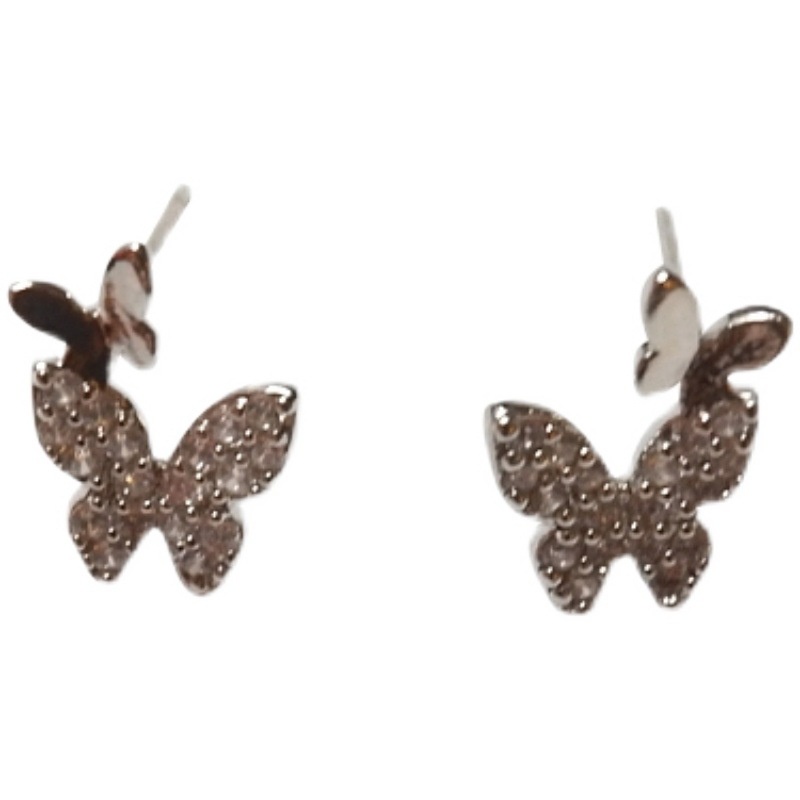 Bông tai đính đá phong cách Pháp cổ điển sang trọng 2021