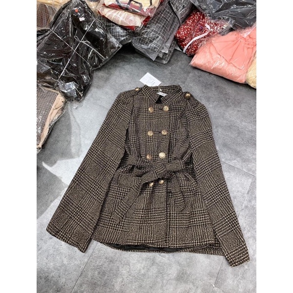 áo khoác dạ sang chảnh