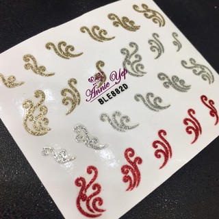 Sticker dán móng 3D
