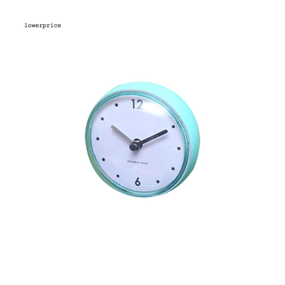 Đồng Hồ Treo Tường Trang Trí Chống Nước Có Cốc Hút