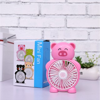 QUẠT MINI HÌNH THÚ