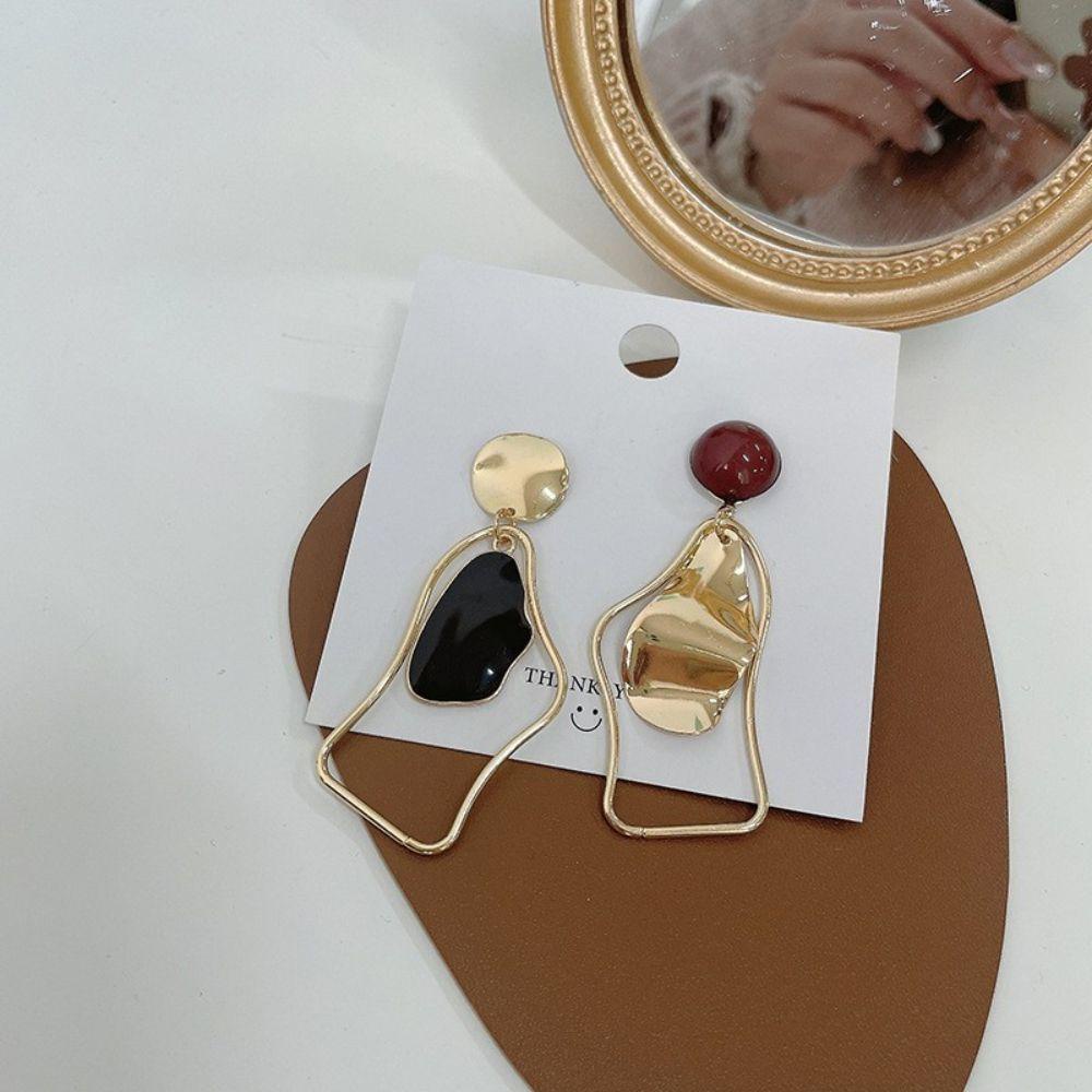 Bông Tai Hình Học Kiểu Cách Sang Trọng Cho Nữ