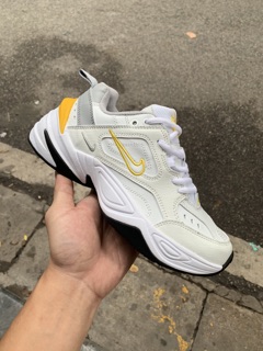 < FLASH SALE > VIDEO + ẢNH THẬT > GIÀY SNEAKER M2k Vàng Trắng