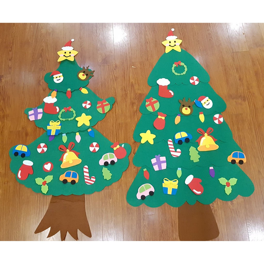 Cây thông Noel bằng vải dạ