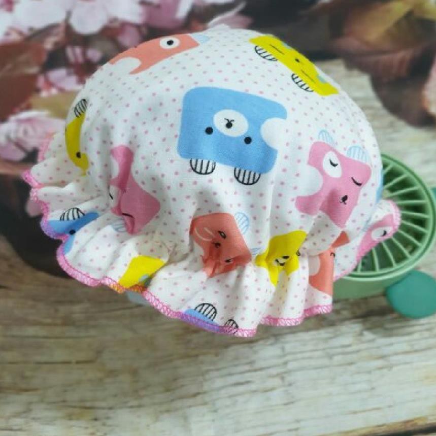 Mũ bèo cotton, mũ vải sơ sinh bo chun cho bé trai, bé gái họa tiết đáng yêu hàng loại đẹp Châu Shop