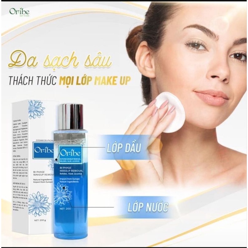 Nước tẩy trang 2 pha Oribe