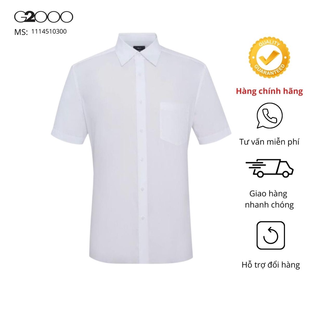 Áo sơmi Nam ngắn tay G2000 (1114510300)