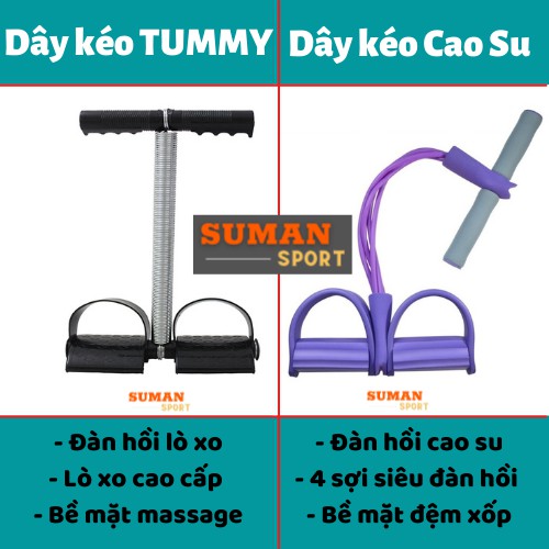 Dây kéo đàn hồi cao su tập thể dục, Dây kéo TUMMY tập gym, tập cơ bụng tại nhà thông minh điều chỉnh lực kéo .