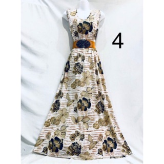 Đầm suông dáng dài không tay