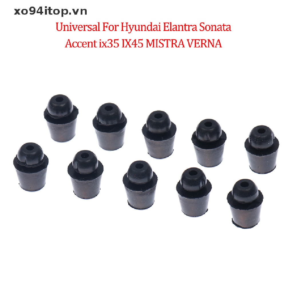 Set 10 Đệm Cao Su Chống Sốc Cho Cửa Xe Ô Tô
