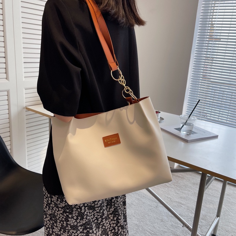 Túi tote IELGY đeo một bên vai sức chứa lớn thời trang mới phổ biến