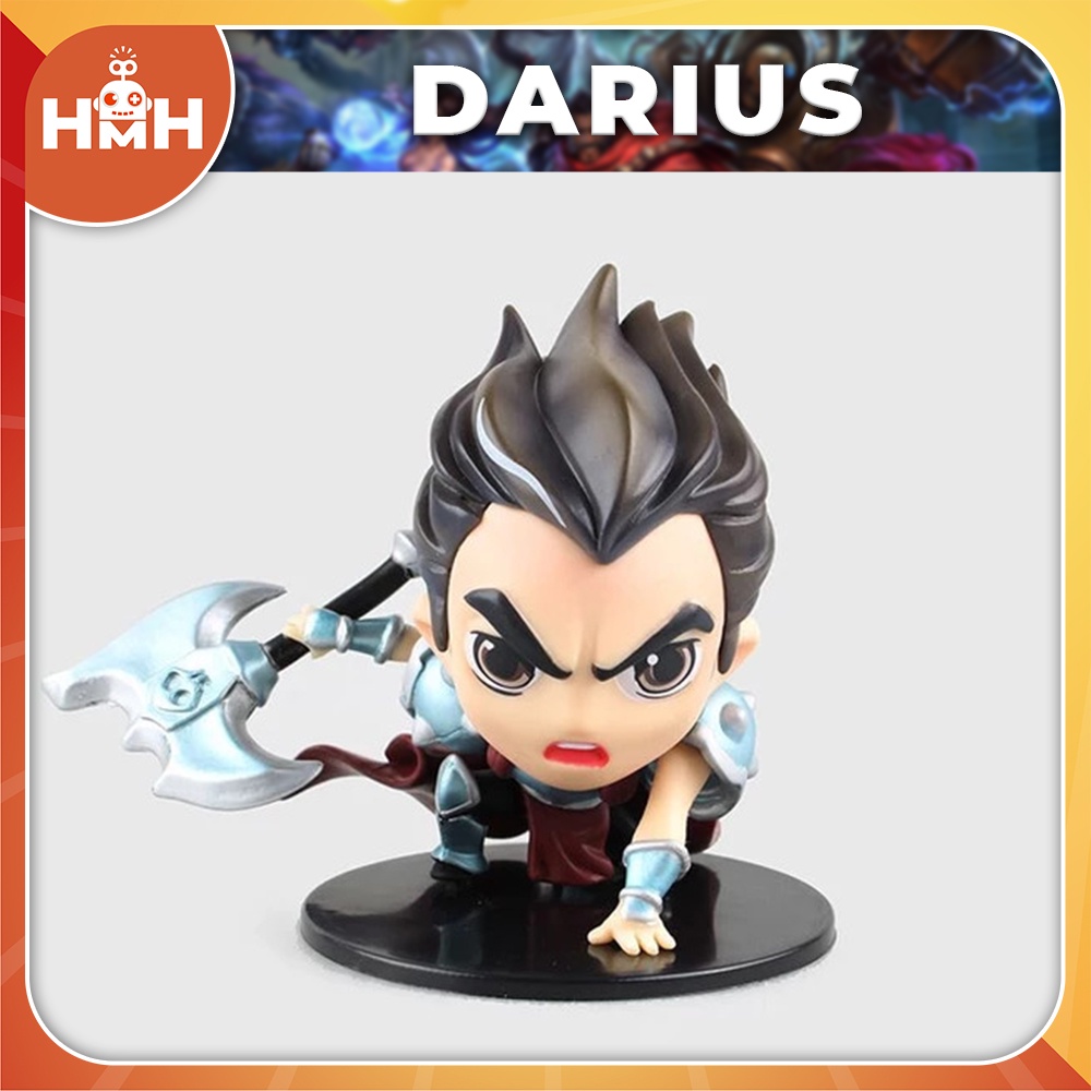 Mô hình liên minh huyền thoại, Decor bàn học, Mô hình LOL Nautilus, Darius, Braum, Gragas - Đồ sưu tầm