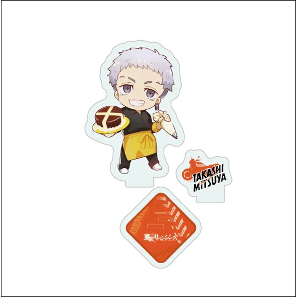 Mô hình nhân vật anime Tokyo Revengers bằng acrylic có giá đỡ để bàn trang trí