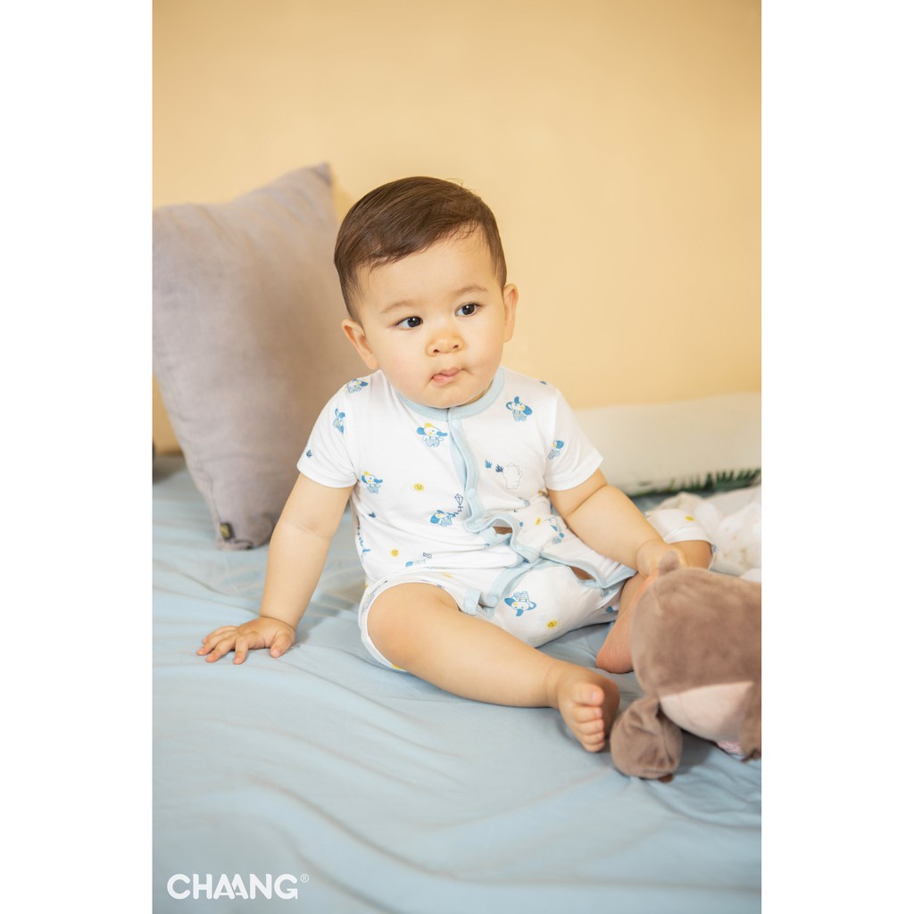 Body cộc tay cúc giữa Chaang summer