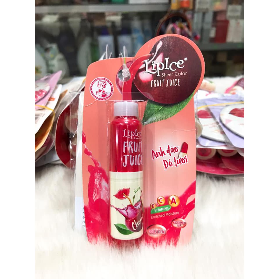 Son dưỡng môi có màu LipIce Sheer Color Fruit Juice