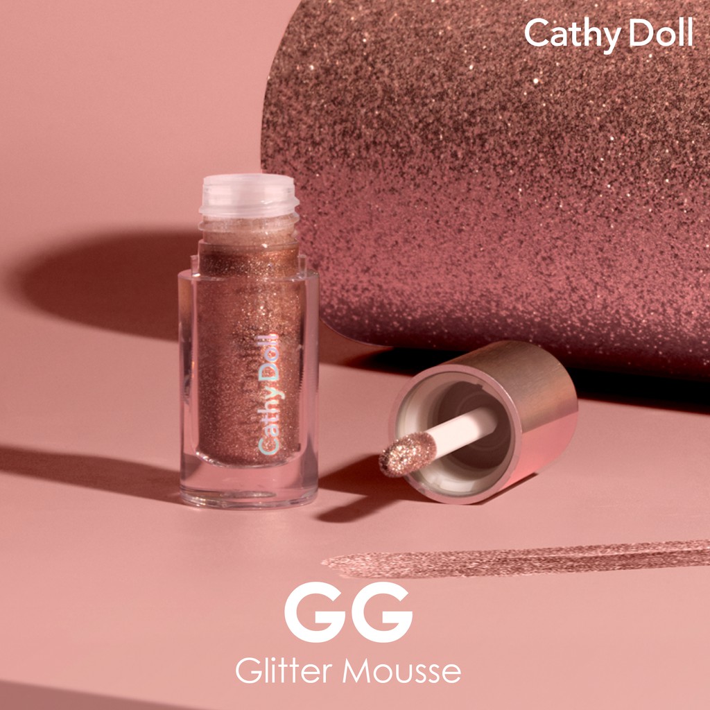 Phấn mắt ánh nhũ Cathy Doll GG Glitter Mousse 2.5g | BigBuy360 - bigbuy360.vn