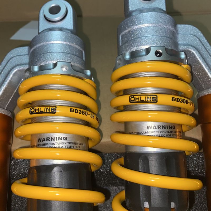 Phuộc nhún sau OHLINS cho xe tay ga AB Novo 5 6 Impulse NVX PCX ....