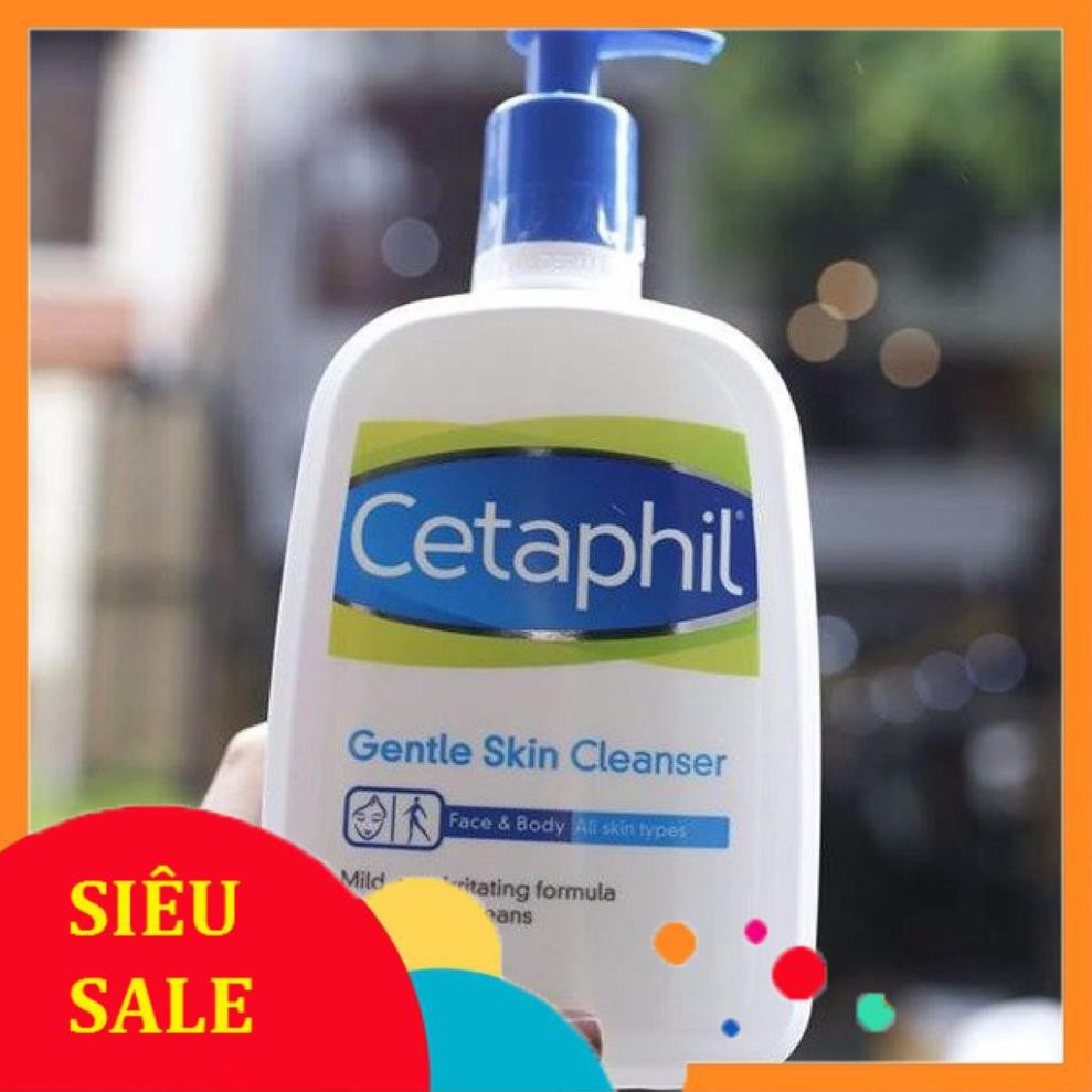FreeShip Giá Sốc -  [591ml] Sữa rửa mặt làm sạch dịu nhẹ Cetaphil Gentle Skin Cleaner 591ml