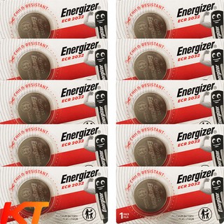 Pin CR2032 Energizer Lithium 3V (combo 10 viên) Mẫu mới.