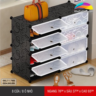 tủ giầy nhựa thông minh TG0808