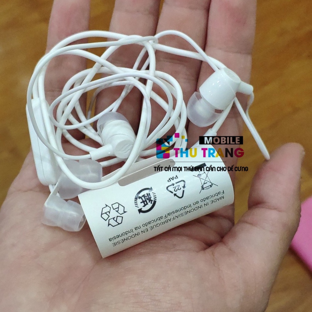 Tai nghe dây Vsmart chính hãng chân 3.5mm Hàng VN chất lượng, độ bền cao, tích hợp mic đàm thoại - phukienthutranghn