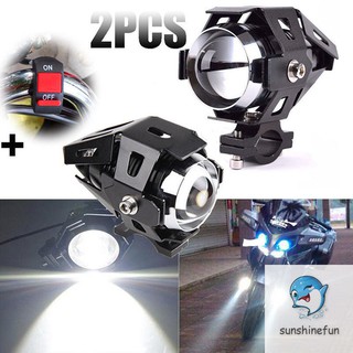 Đèn pha LED & phá sương mù 125W cho xe Moto