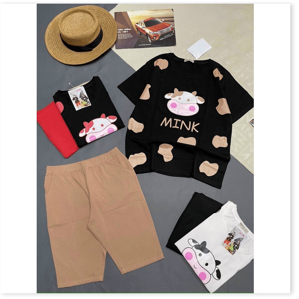 Set bộ đồ mặc nhà nữ ngắn cực xinh dành cho các chị em KME FASHION