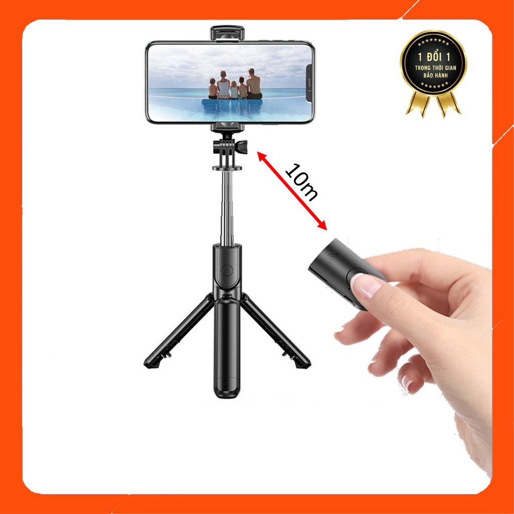 Gậy chụp ảnh tự sướng tripod 3 chân Có Bluetooth Selfy livestream S03