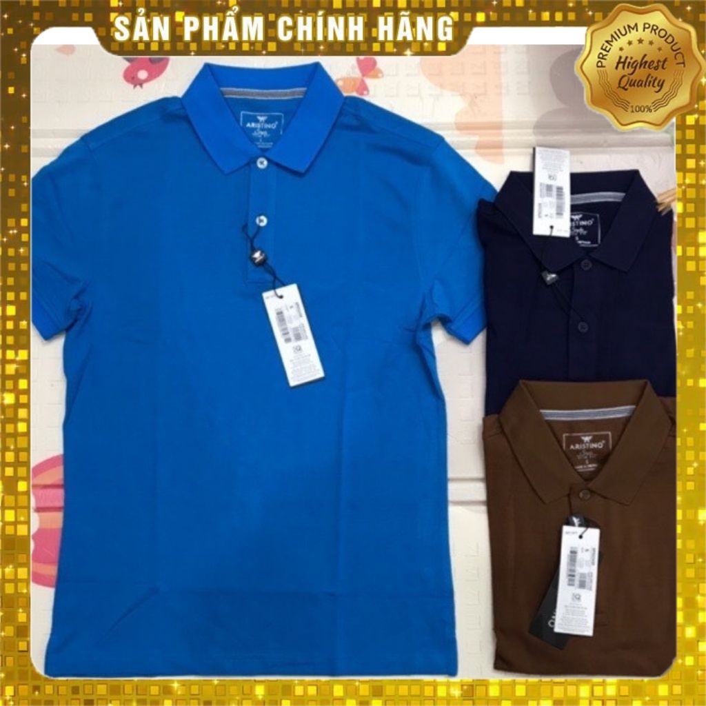 Áo polo nam SỢI TRE ARISTINO-Aps026s8 -slim-(50-78kg)