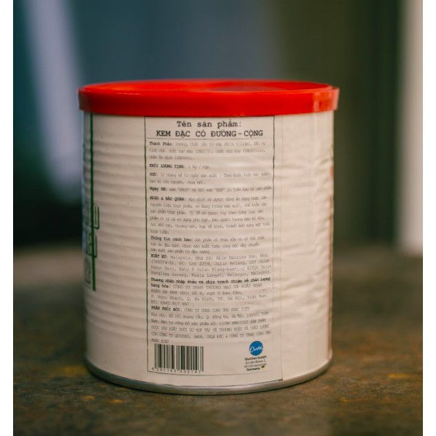 KEM ĐẶC CÓ ĐƯỜNG CỘNG - Lon 1kg - Cộng Cà Phê | BigBuy360 - bigbuy360.vn