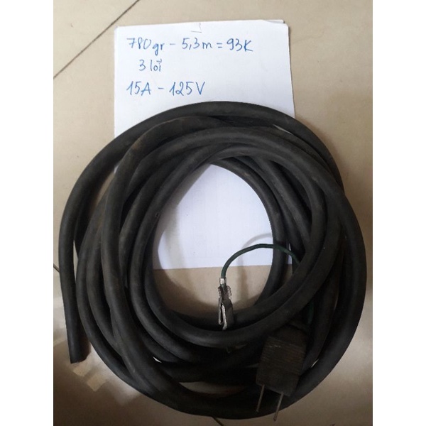 Dây điện Nhật bãi loại dài từ 6m