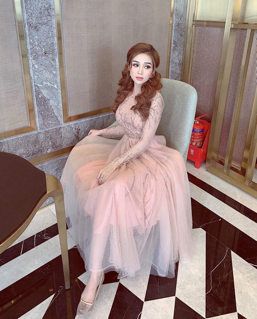 ẢNH VÀ VIDEO THẬT 10000%   Đầm xoè đính đá