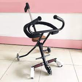 Xe đẩy gấp gọn Pu 5 bánh
