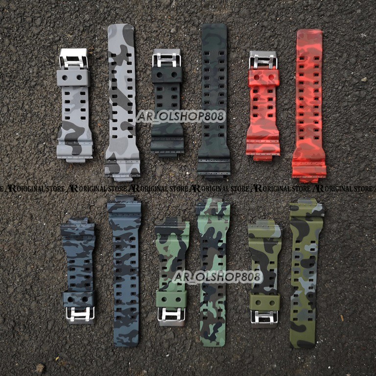 Dây Đeo Cao Su Gshock Ga-100 Ga-110 Gw-8900 G-8900 Gdf-100 Gd-350 Ga-120 Ga-400 Gac-100 Ga-120 Ga-200