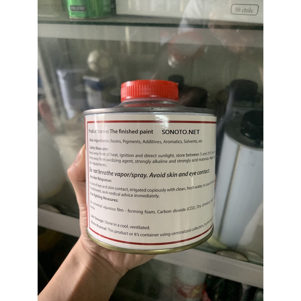 Đông cứng Meta 0.5lit cho sơn 2k và lót 2k ô tô xe máy