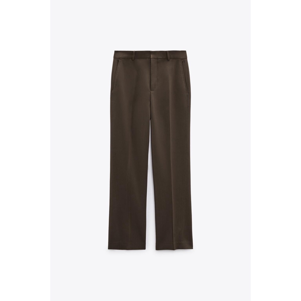 Áo Khoác Vest Hiệu Zara Dáng Rộng Phối Túi Thời Trang Mùa Thu Cho Nữ2761248/2761252