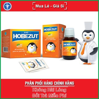 Siro Hobezut hỗ trợ bổ phế, giảm ho, long đờm, ngừa viêm phế quản, viêm đường hô hấp, yespharmacy