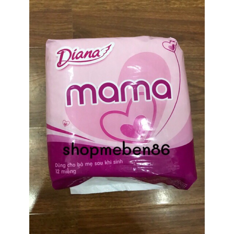 Băng vệ sinh dianna mama - 12 miếng