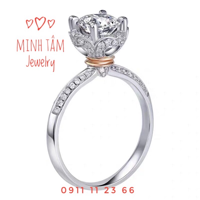 Nhẫn nữ bạc Ý S925 The Crown Vương Miện MTJ