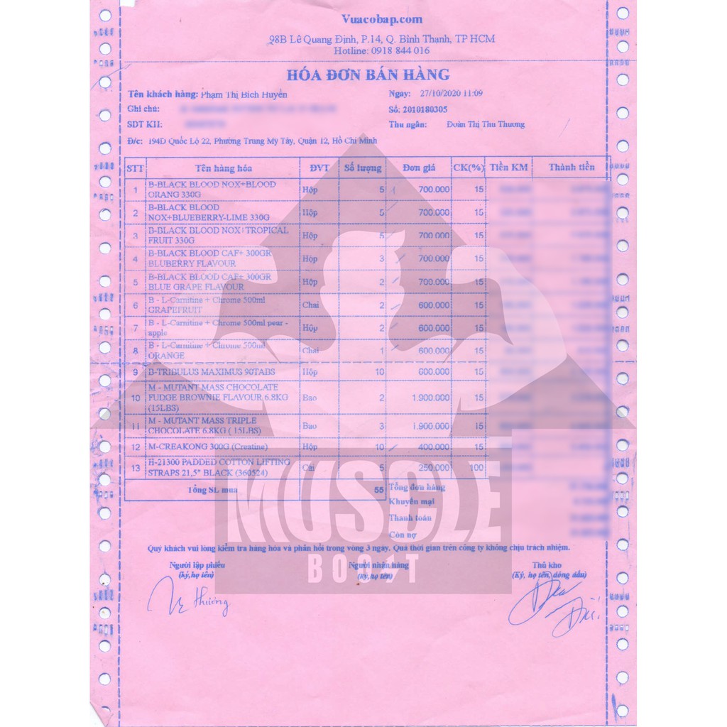 Mutant Mass 15lbs hỗ trợ tăng cân tối đa