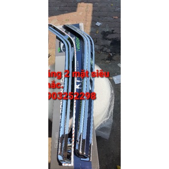 Đôi vè che mưa mạ crom bản nhỏ k2700, kia 1t25, k165,k140, k3000 hàng KD korea bản nhỏ dày bóng cực chất