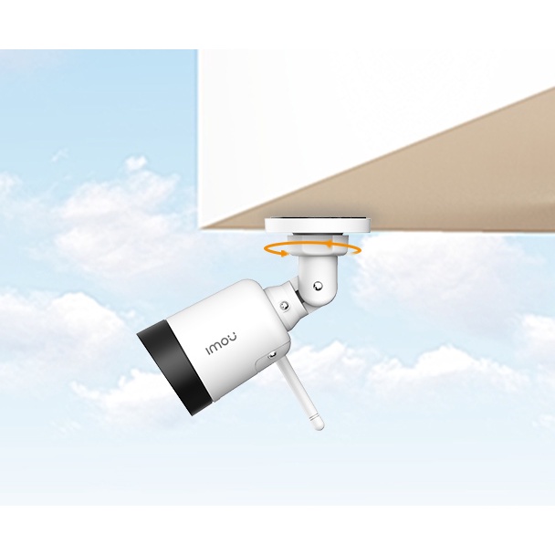 Camera an ninh IMOU Bullet Lite 2.0MP Full HD. Hỗ trợ xem qua điện thoại, hồng ngoại 30m ban đêm, tích hợp MIC, Wifi G22