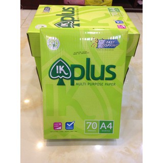 Giấy ik plus a4 đl70gsm - giấy in - giấy a4