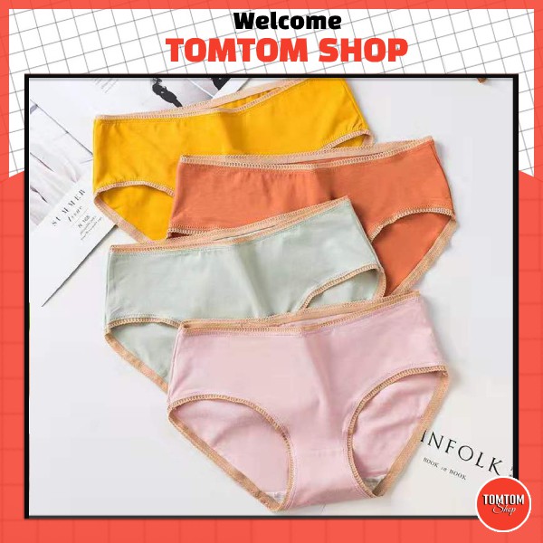 Quần lót nữ cotton cao cấp không viền, kháng khuẩn cực xinh Ql19 | BigBuy360 - bigbuy360.vn